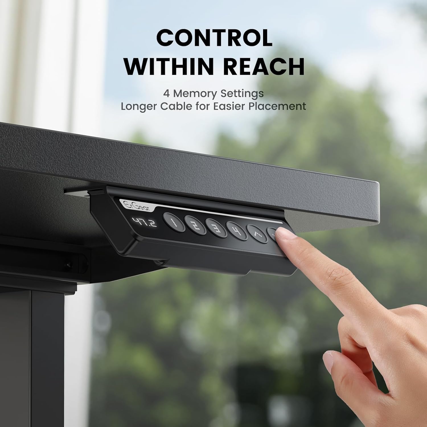 Smooth Electric Height Adjustment